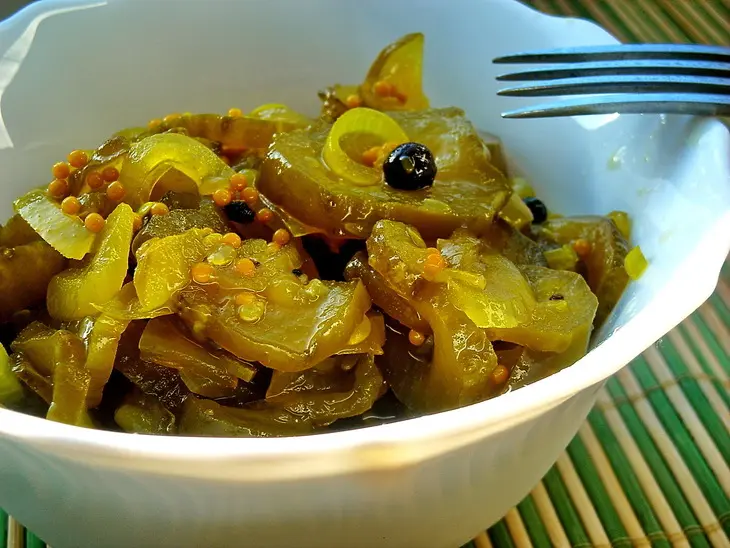 Пикули из огурцов для бутербродов (bread and butter pickles): шаг 7