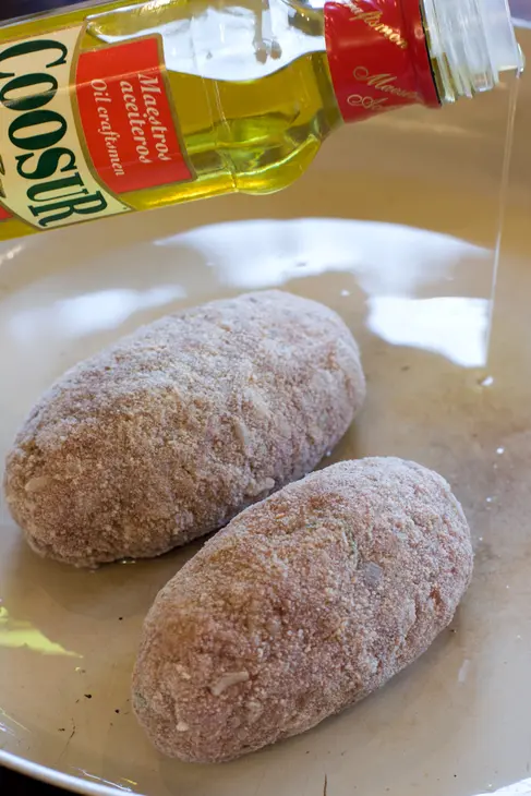 Рисово-мясные зразы с чечевичным гарниром: шаг 8