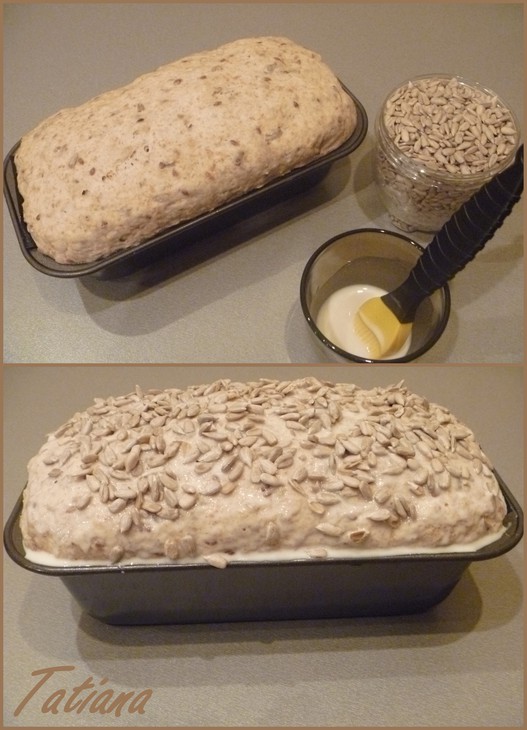 Отрубной хлеб с семенами и другие добавки для пшеничного хлеба: шаг 7