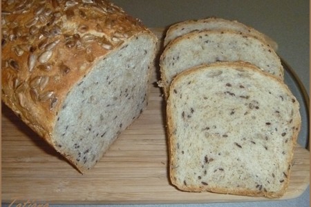 Отрубной хлеб с семенами и другие добавки для пшеничного хлеба: шаг 9
