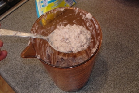 Мороженое из фасоли с орехами.: шаг 1