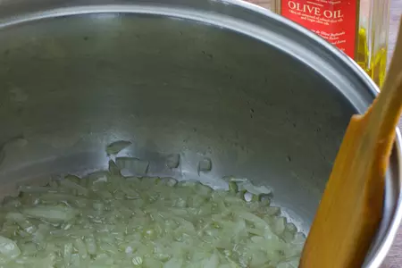 Калифорнийский суп с красным рисом: шаг 3