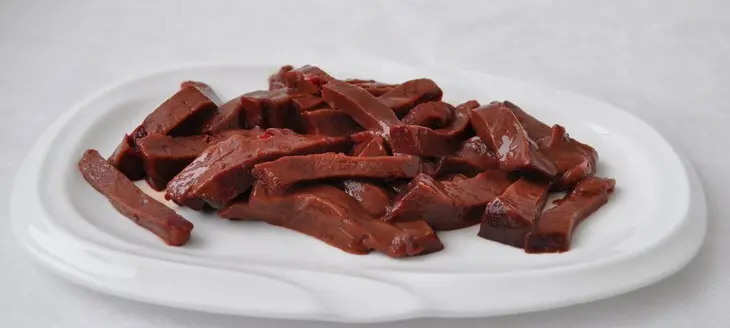 "beef liver with the mixed garnish". печень говяжья со смешанным гарниром.: шаг 5