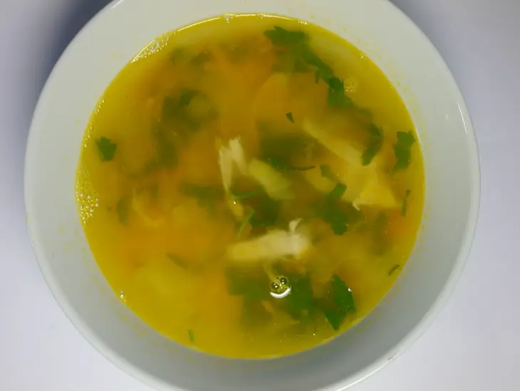 Куриный суп с красной чечевицей: шаг 3