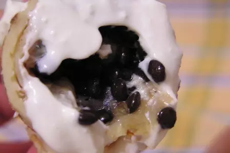 Закусочные фасолевые блинчики с пикантной начинкой «царь не настоящий!!!»: шаг 7