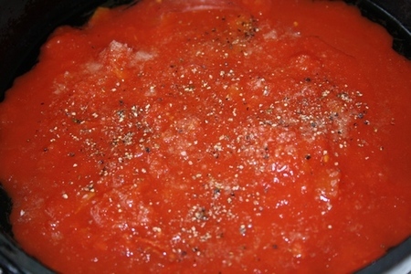 Постные чечевичные фрикадельки с томатным соусом.: шаг 8