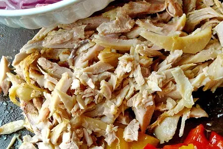 Тёплый салат с зеленой чечевицей: шаг 4