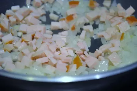 Салат из зеленой чечевицы с черносливом.: шаг 3