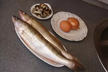 Судак по- зальцехски  (две идеи одного продукта, игра-соревнование): шаг 1