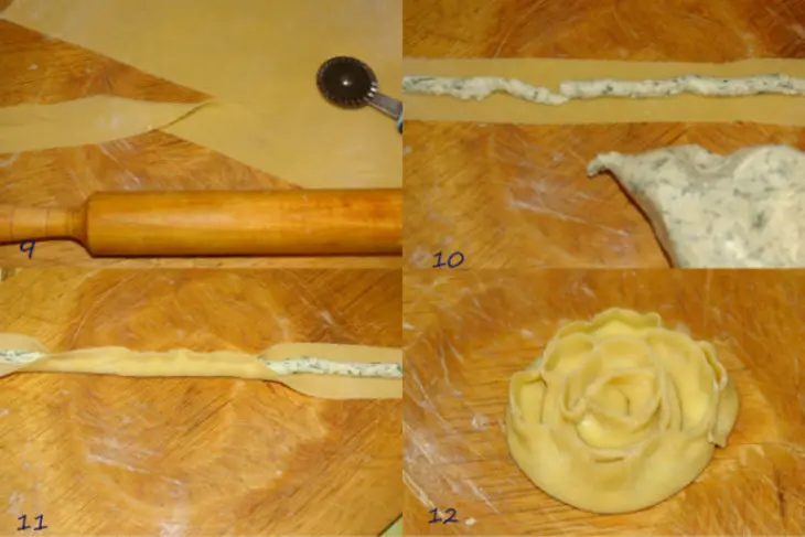 "улитки" из эмилии-романьи chiocciola al formaggio: шаг 3