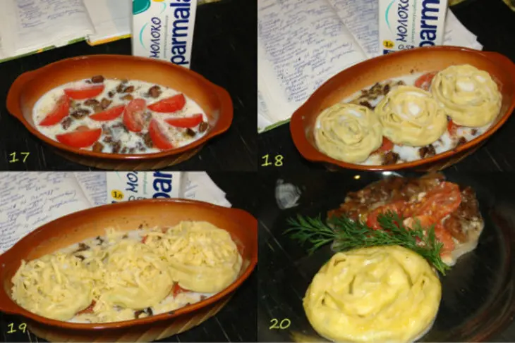 "улитки" из эмилии-романьи chiocciola al formaggio: шаг 5