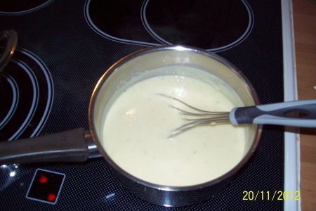 Маринованные яйца с картофельным пюре под горчичным соусом.: шаг 4