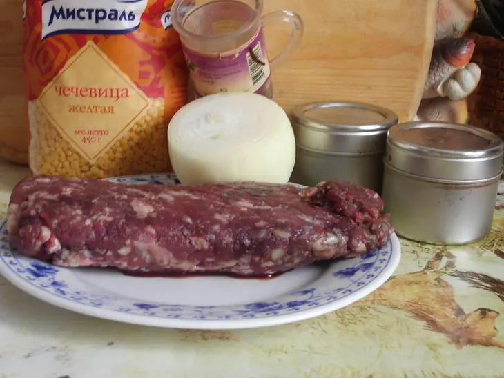 Колбаски мясные кашмирские. ужин  в индийском стиле.: шаг 1