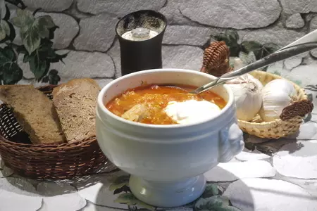 Борщ с яблоками по-белгородски: шаг 8