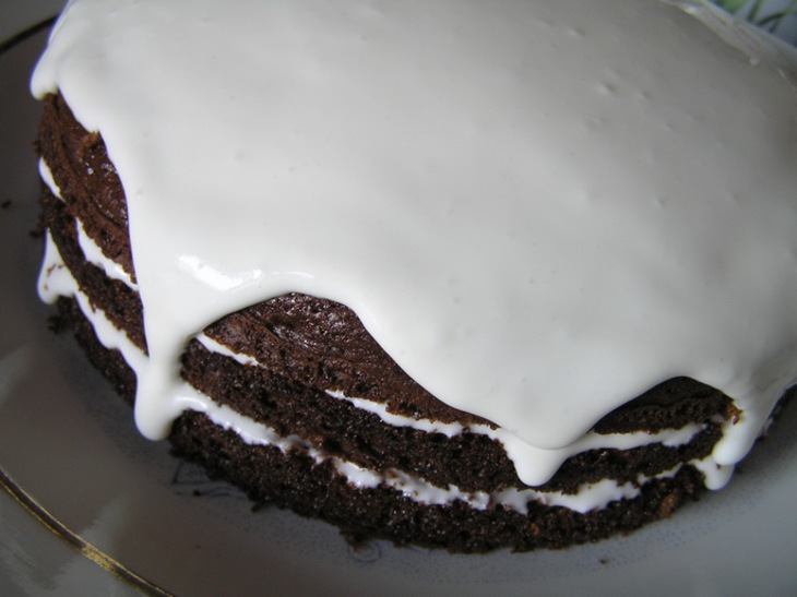Торт "черный принц" для короля миксеров kitchenaid: шаг 8