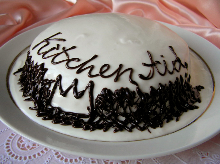 Торт "черный принц" для короля миксеров kitchenaid: шаг 9