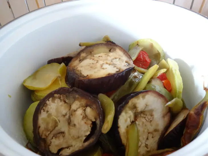 Борани с курицей и стручковой фасолью: шаг 6