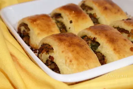 Мекленбургский картофельный рулет со шкварками: шаг 10