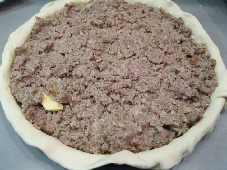 Мясной пирог tourtiere.( фм канада): шаг 4