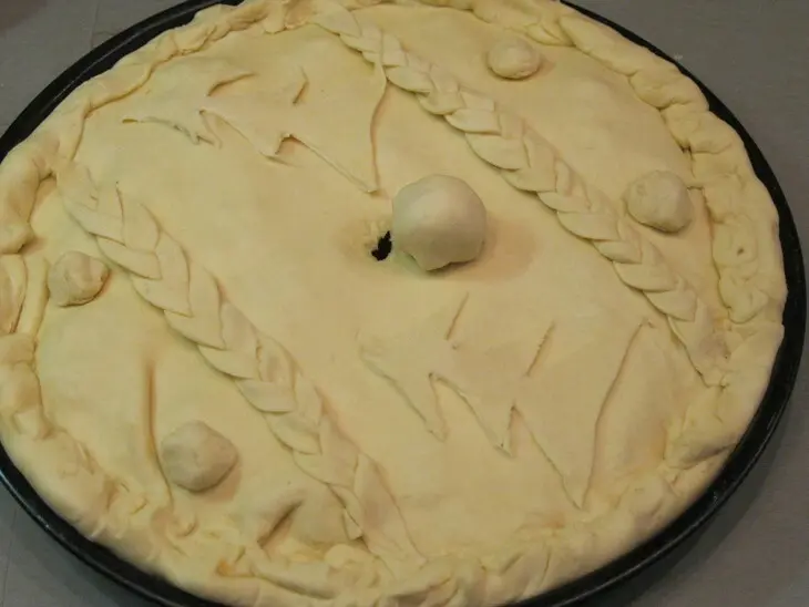 Мясной пирог tourtiere.( фм канада): шаг 5
