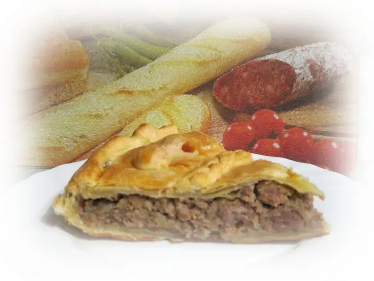 Мясной пирог tourtiere.( фм канада): шаг 7