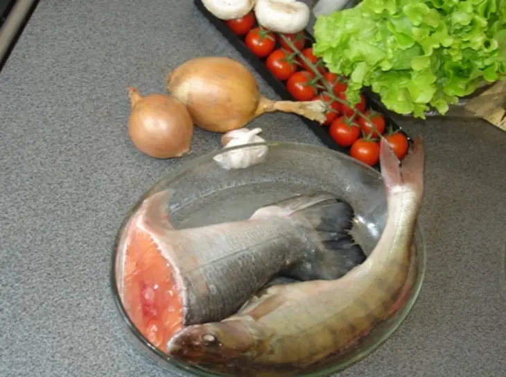 Рыбные колбаски " полярные" (две идеи одного продукта) дуэль: шаг 1
