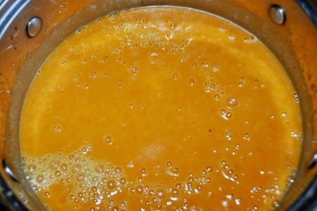 Суп-пюре из запечённой тыквы.: шаг 6