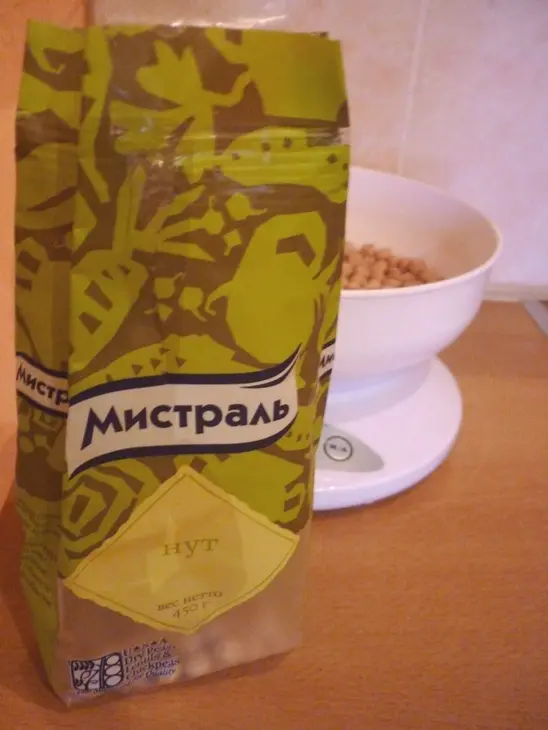 Разноцветные котлеты из нута и соус из льняной муки: шаг 1