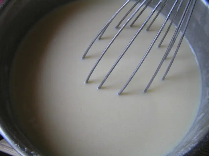 Бабушкины блинчики и блинный торт для kitchenaid: шаг 2