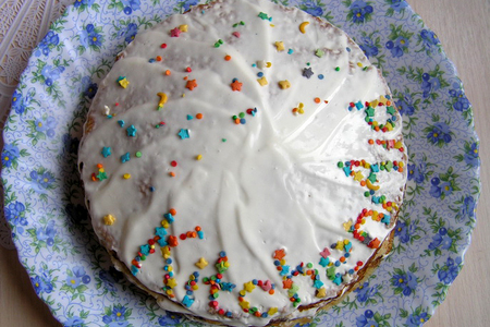 Бабушкины блинчики и блинный торт для kitchenaid: шаг 6