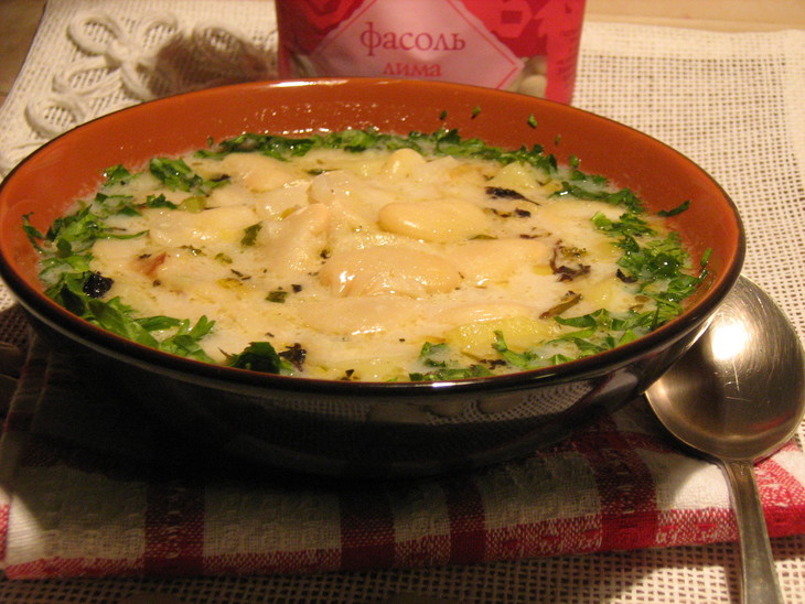 Суп из белой фасоли «лима» от мистраль: шаг 5