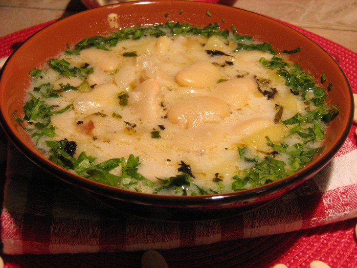 Суп из белой фасоли «лима» от мистраль: шаг 6