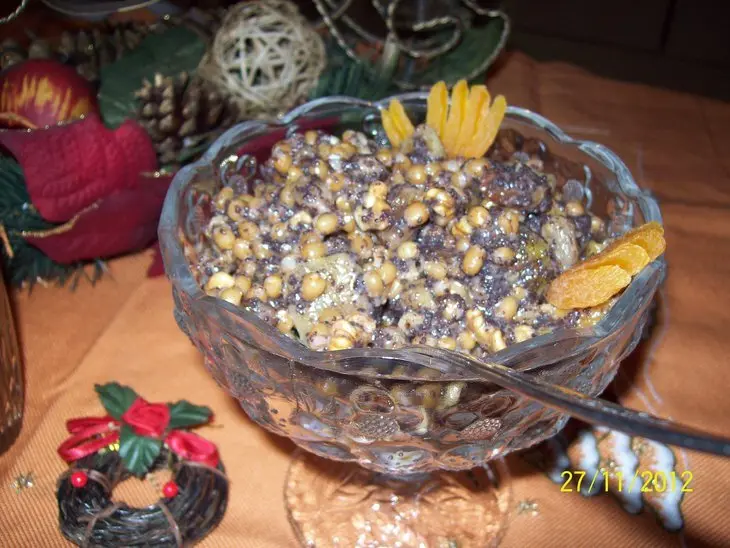 Украинская кутья и узвар!(фм праздничные нацинальные блюда украина): шаг 3