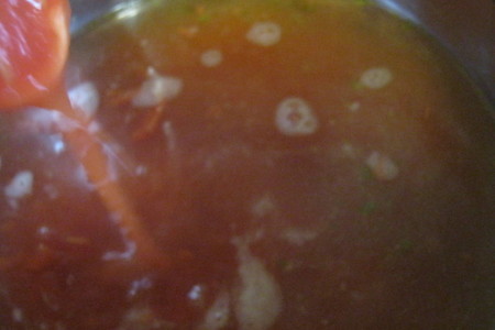 Острый томатно-фасолевый суп: шаг 8