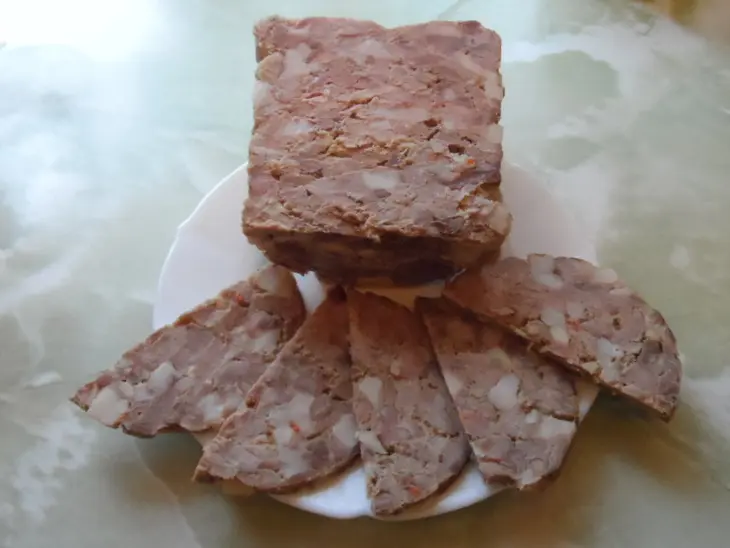 Моё первое мясо из ветчинницы.: шаг 8