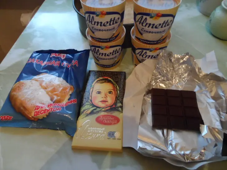 Шоколадный чизкейк без выпечки: шаг 3