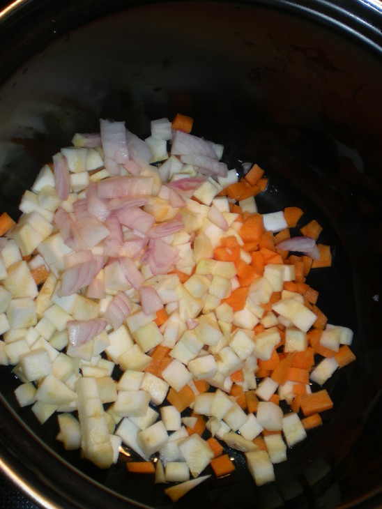 Домашний чечевичный суп с фрикадельками: шаг 2