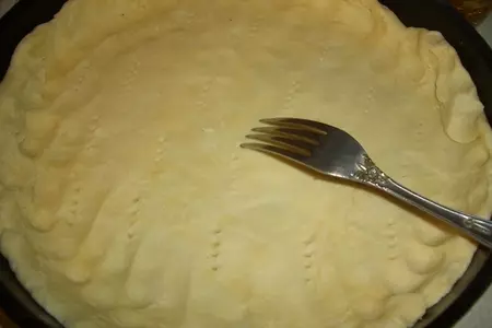 Сырный пирог с маслинами: шаг 3