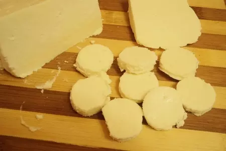 Фруктовый салат с адыгейским сыром и розмариновым сиропом.: шаг 5