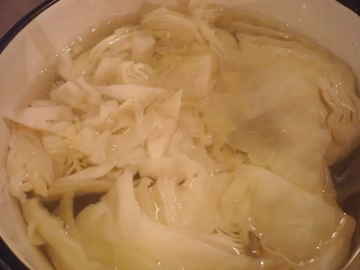 Капустные котлеты с сыром( вкус детства моего принца): шаг 1