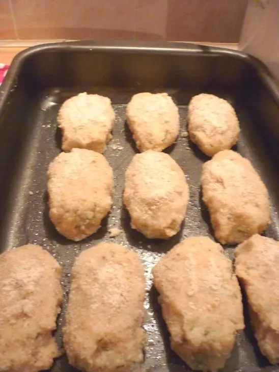Капустные котлеты с сыром( вкус детства моего принца): шаг 6