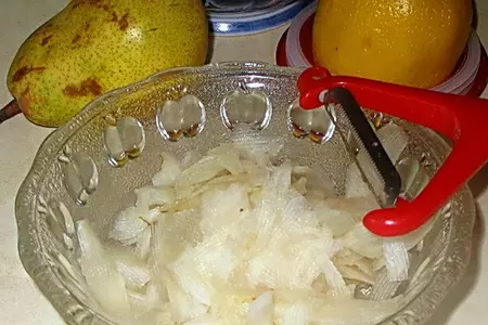 Семифредо с легким грушевым конфитюром: шаг 6