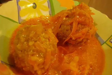Ёжики мясные в мультиварке: шаг 7