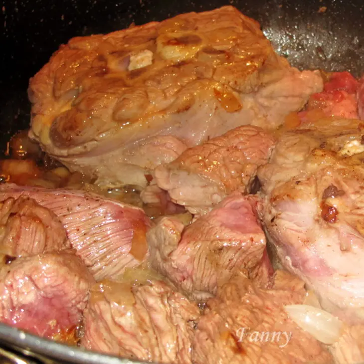 Кускус с мясом и овощами: шаг 2