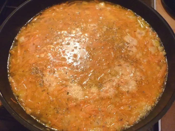 Пшенная каша на гарнир с наггетсами из мяса цыплёнка "золотой петушок": шаг 6