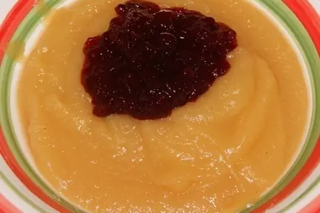 Рулет с яблоками"bolo de rolo": шаг 3