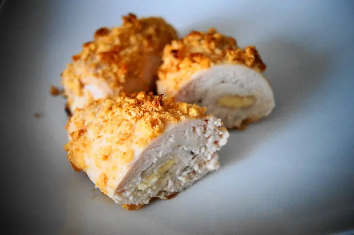 Куриные рулетики le cordon bleu: шаг 5