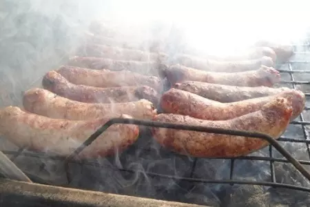 Итальянские колбаски на гриле: шаг 5