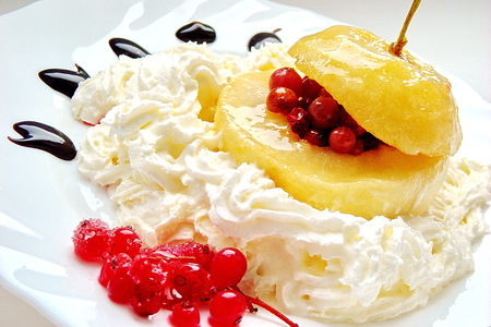 Десерт "яблоки на снегу"  : шаг 8