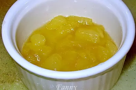 Десерт с грушей а-ля крем-брюле: шаг 4